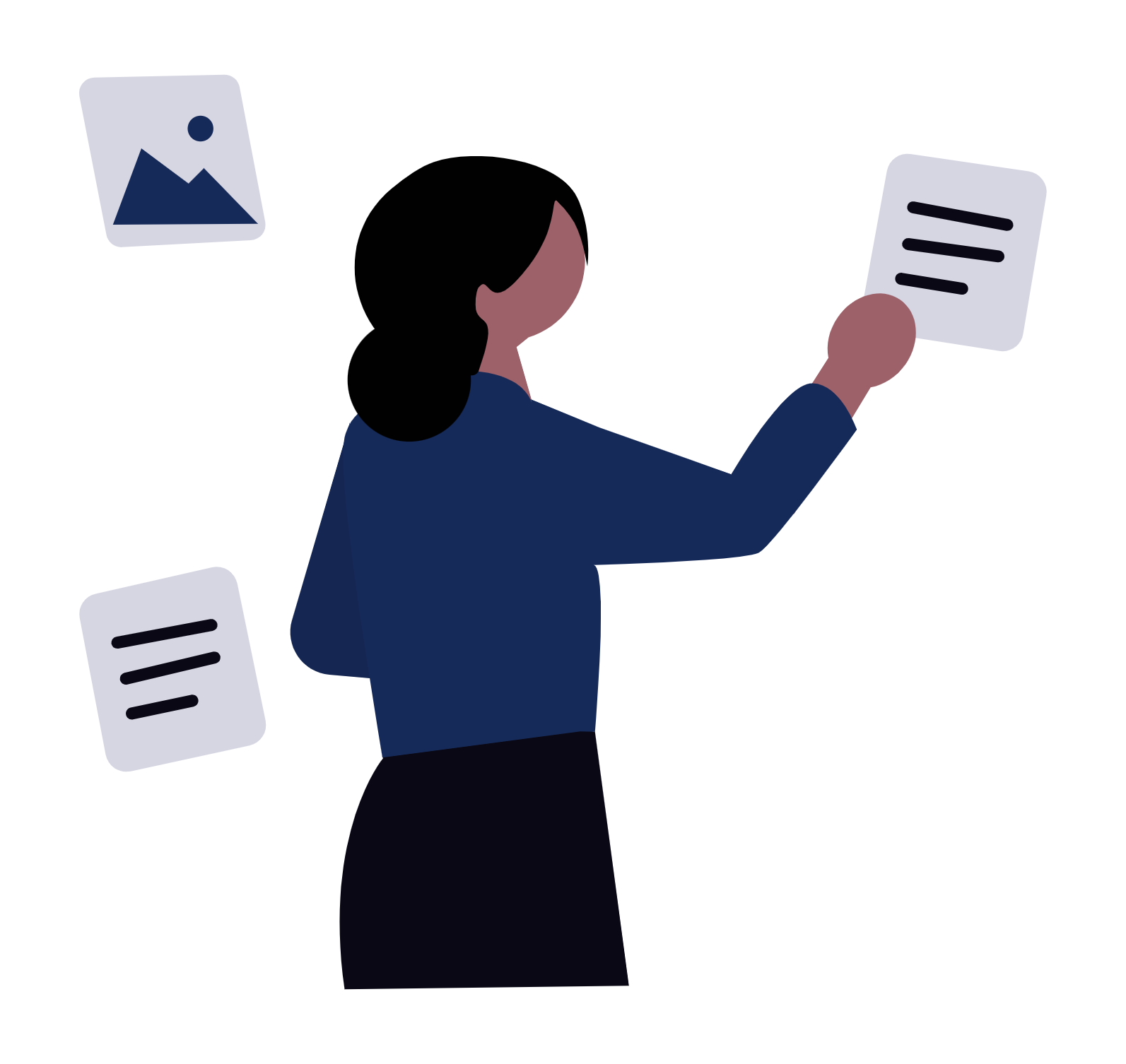 Stand out illustration